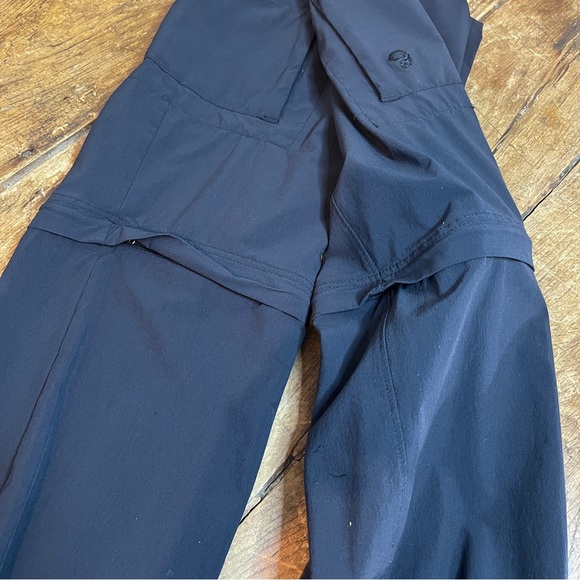 Mountain Hardwear Convertible Hiking Pants size 6 black - Picture 8 of 14